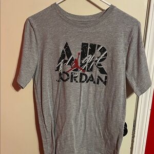 Nike Gray Air Jordan Short Sleeve Tee